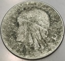 5 zł złotych 1933 Głowa Kobiety Polonia SREBRO