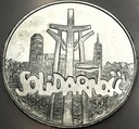 100000 zł złotych 1990 Solidarność TYP A uncja 1 oz SREBRO