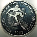 Kanada 1 dolar 1983 XII Uniwersjada w Edmonton