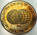 PRÓBA 1000 zł złotych 1986 MŚ Meksyk Ag RZADKA