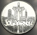 100000 zł złotych 1990 Solidarność TYP A uncja 1 oz SREBRO