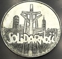 100000 zł złotych 1990 Solidarność TYP A uncja 1 oz SREBRO