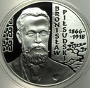 10 zł złotych 2008 Bronisław Piłsudski SREBRO