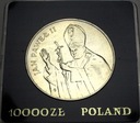 10000 zł złotych 1987 Jan Paweł II SREBRO