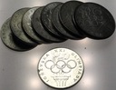 LOT zestaw 10 x 200 zł 1976 Olimpiada INWESTYCJA SREBRO