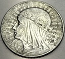 5 zł złotych 1933 Głowa Kobiety Polonia SREBRO