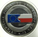10 zł złotych 2004 Wstąpienie Polski do Unii Europejskiej UE EU SREBRO