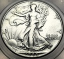 USA 1/2 dolara Half Dollar 1944 Bogini Wolności Walking Liberty SREBRO