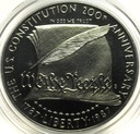 USA 1 dolar dollar 1987 Konstytucja 200 lat SREBRO