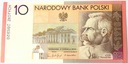 10 zł złotych 2008 Niepodległość Piłsudski banknot kolekcjonerski NBP