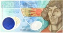 20 zł złotych 2023 Mikołaj Kopernik banknot kolekcjonerski NBP