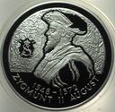 10 zł złotych 1996 Zygmunt II August POPIERSIE SREBRO