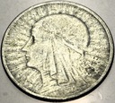 2 zł złote 1933 Głowa Kobiety Polonia SREBRO