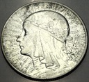 5 zł złotych 1932 Głowa Kobiety Polonia SREBRO