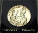 10000 zł złotych 1987 Jan Paweł II SREBRO