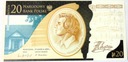 20 zł złotych 2009 Fryderyk Chopin banknot kolekcjonerski NBP
