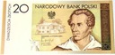 20 zł złotych 2009 Juliusz Słowacki banknot kolekcjonerski (2)