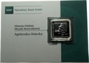 10 zł złotych 2013 Agnieszka Osiecka KWADRAT SREBRO