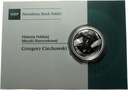 10 zł złotych 2014 Grzegorz Ciechowski OKRĄGŁA SREBRO