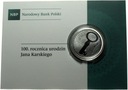 10 zł złotych 2014 Jan Karski 100 rocznica urodzin SREBRO