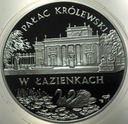 20 zł złotych 1995 ŁAZIENKI Pałac Królewski w Łazienkach SREBRO