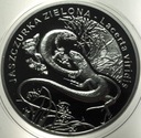 20 zł złotych 2009 Jaszczurka Zielona SREBRO