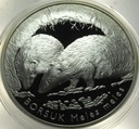 20 zł złotych 2011 Borsuk SREBRO