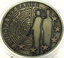 10 zł złotych 2011 Europa bez barier SREBRO