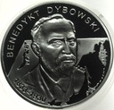 10 zł złotych 2010 Benedykt Dybowski SREBRO
