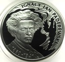 10 zł złotych 2011 Ignacy Jan Paderewski SREBRO