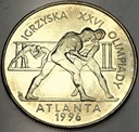2 zł złote 1995 Atlanta 1996 Zapasy Igrzyska Olimpiady