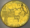 2 zł złote 1998 Skłodowska Polon i Rad