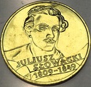 2 zł złote 1999 Juliusz Słowacki
