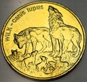 2 zł złote 1999 Wilk Wilki