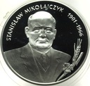 10 zł złotych 1996 Stanisław Mikołajczyk SREBRO