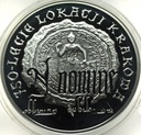 10 zł złotych 2007 KRAKÓW 750-lecie lokacji Krakowa SREBRO