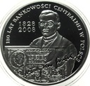 10 zł złotych 2009 BANKOWOŚĆ 180 lat bankowości centralnej SREBRO