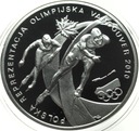 10 zł złotych 2010 Vancouver Igrzyska Olimpiada Reprezentacja SREBRO