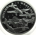 10 zł złotych 2009 Wieluń 1 września 1939 SREBRO (1)
