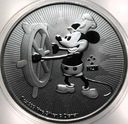 Niue 2 dolary 2017 Mickey Mouse Myszka Miki Disney 1 oz SREBRO (1)