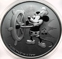 Niue 2 dolary 2017 Mickey Mouse Myszka Miki Disney 1 oz SREBRO (2)