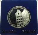 5000 zł złotych 1989 Ratujemy Zabytki Torunia Toruń SREBRO