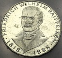 Niemcy 5 Marek, Mark 1968, Friedrich Wilhelm Raiffeisen