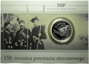10 zł złotych 2013 Powstanie Styczniowe SREBRO