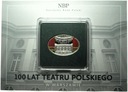 10 zł złotych 2013 Teatr Polski 100 lat SREBRO