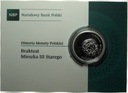 10 zł złotych 2014 brakteat Mieszka III Starego SREBRO