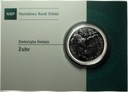 20 zł złotych 2013 Żubr Zwierzęta Świata SREBRO