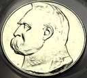 10 zł złotych 1937 Józef Piłsudski SREBRO