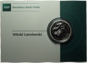 10 zł złotych 2013 Witold Lutosławski SREBRO