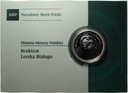 10 zł złotych 2014 brakteat Leszka Białego SREBRO